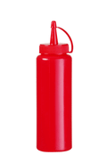 Bottiglie dosatrici, HENDI, 0,7L, Rosso, ⌀70x(H)240mm