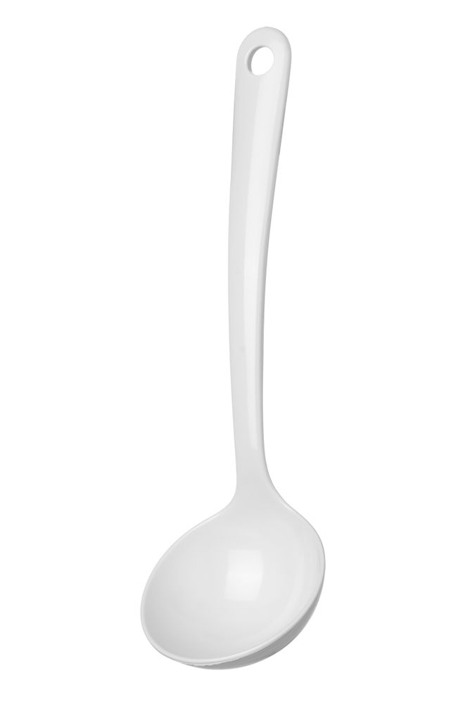 Cucchiaio per salse, HENDI, 0,07L, Bianco, 235x75mm
