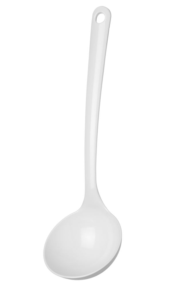 Cucchiaio per salse, HENDI, 0,14L, Bianco, 300x93mm