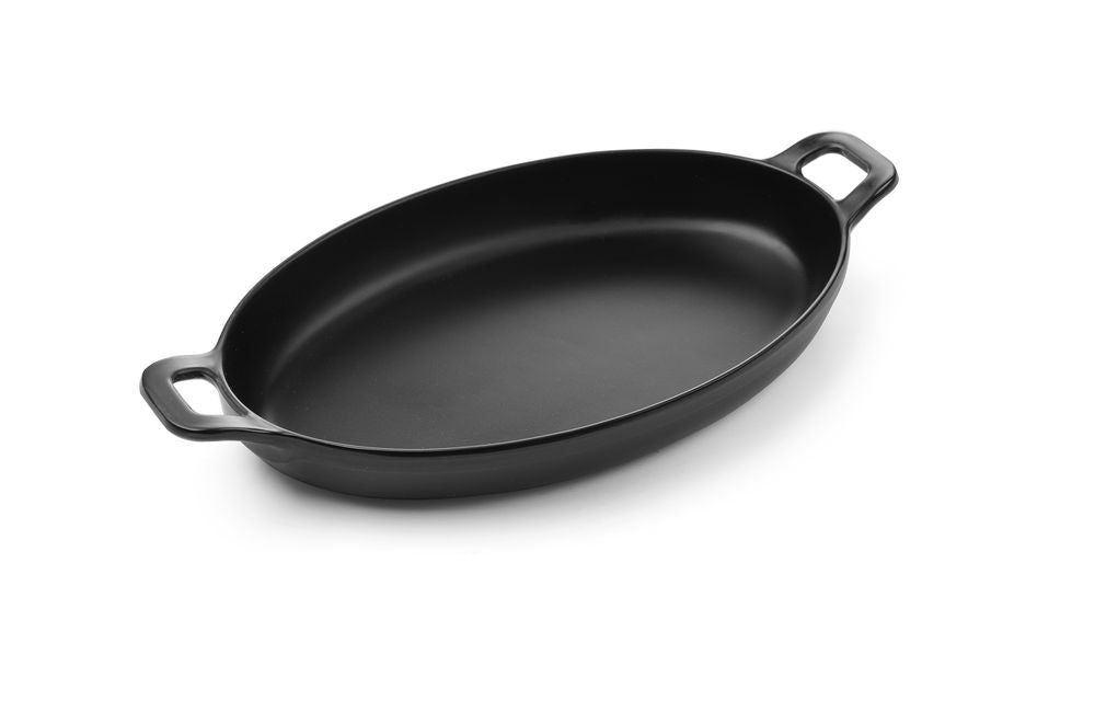 Little Chef tegame ovale nero, Fine Dine, Nero, 263x140x(H)37mm