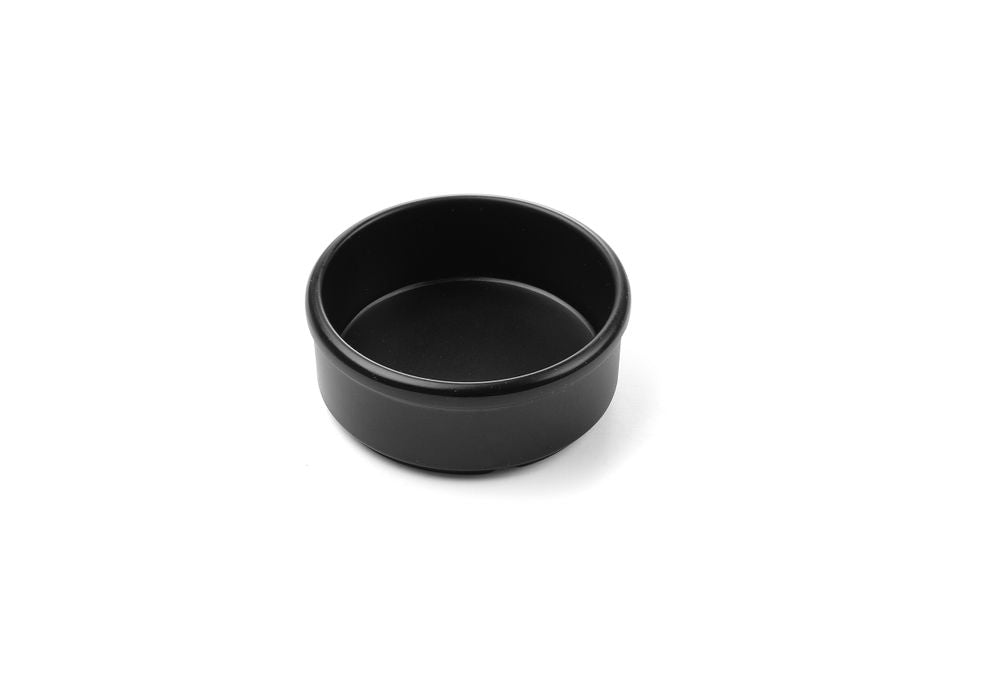 Ciotola burro o salsa - 3 pezzi, HENDI, Nero, 3 pezzi, ⌀80x(H)30mm