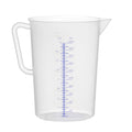 Caraffa graduata polipropilene, HENDI, 2L, ⌀140x(H)215mm
