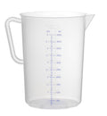 Caraffa graduata polipropilene, HENDI, 5L, ⌀190x(H)270mm