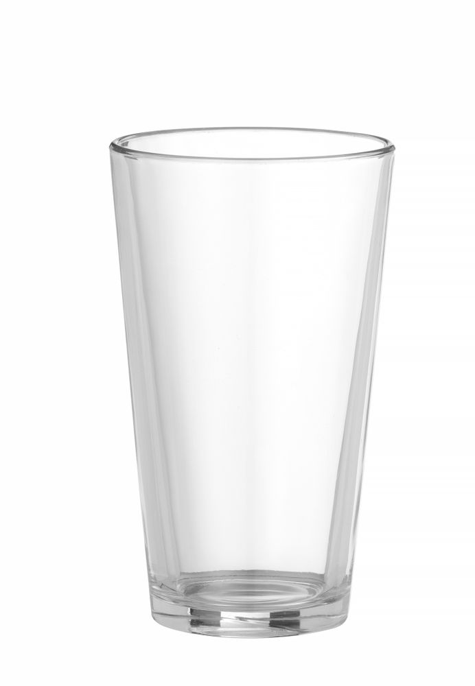 Bicchiere per shaker Boston, BarUp, bicchiere per shaker, 0,45L, Trasparente, ⌀85x(H)147mm