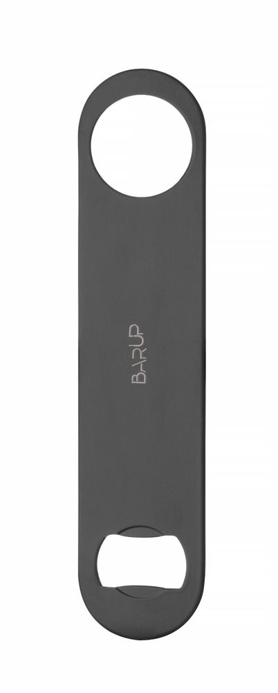 Apribottiglie per bar, BarUp, Nero, 180x40mm