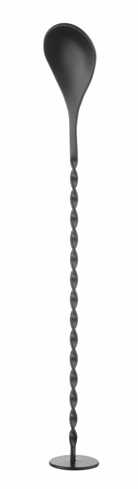 Cucchiaio da bar con moffola., BarUp, Nero, 280x35mm