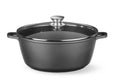 Casseruola con rivestimento antiaderente, HENDI, 7,5L, Nero, 387x310x(H)130mm