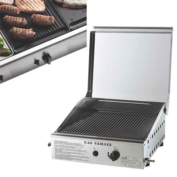 Piastra di cottura Plancha Single 4043 Ompagrill