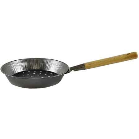 Caldarrostiera con manico legno