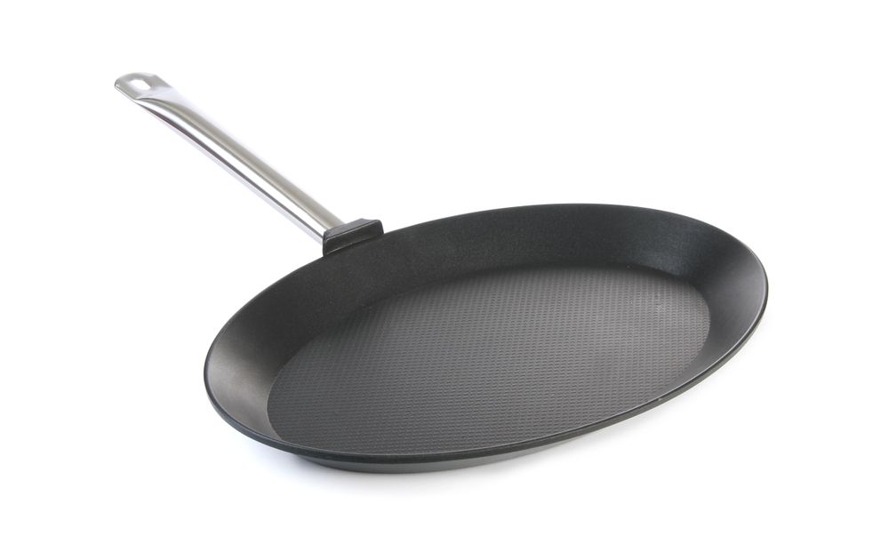 Padella frittura pesce Titanium Professional, HENDI, 400x275x(H)35mm