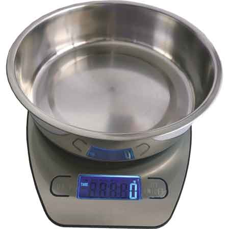 Bilancia digitale in acciaio inox Cardinale