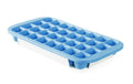 Stampo a cubetti di ghiaccio con coperchio e vassoio inferiore, BarUp, Blu, 337x170mm