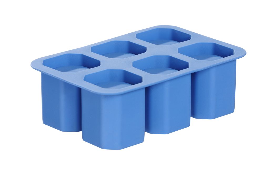 Forma per bicchierini in ghiaccio, BarUp, Blu, 125x190x(H)60mm