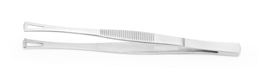Pinzetta con testa squadrata, HENDI, (L)145mm