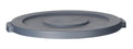 Coperchio per contenitore dei rifiuti rotondo., AmerBox, compatibile con 691038, Grigio chiaro, ⌀570x(H)35mm