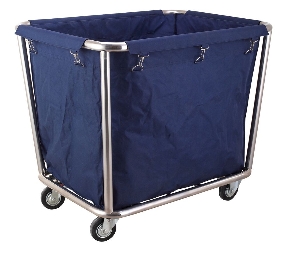 Borsa per lavanderia per carrello, HENDI, Blu scuro, 845x600x(H)625mm