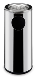 Bidone con portacenere, HENDI, 33L, ⌀240x(H)660mm