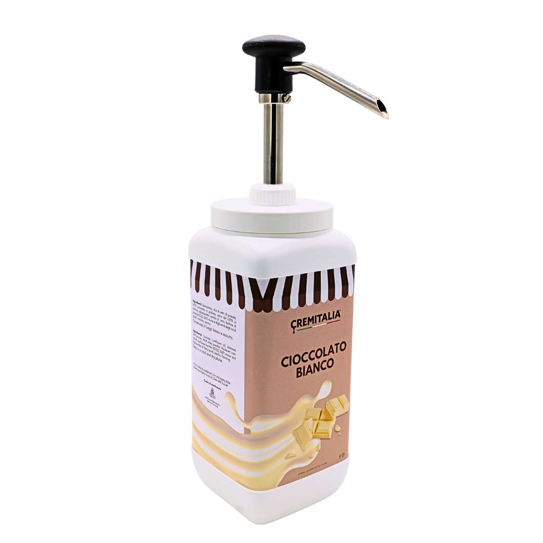 Dosatore Dispenser Cioccolato Bianco Cremitalia