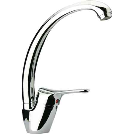 Miscelatore monocomando lavello bocca alta Pilot Paini