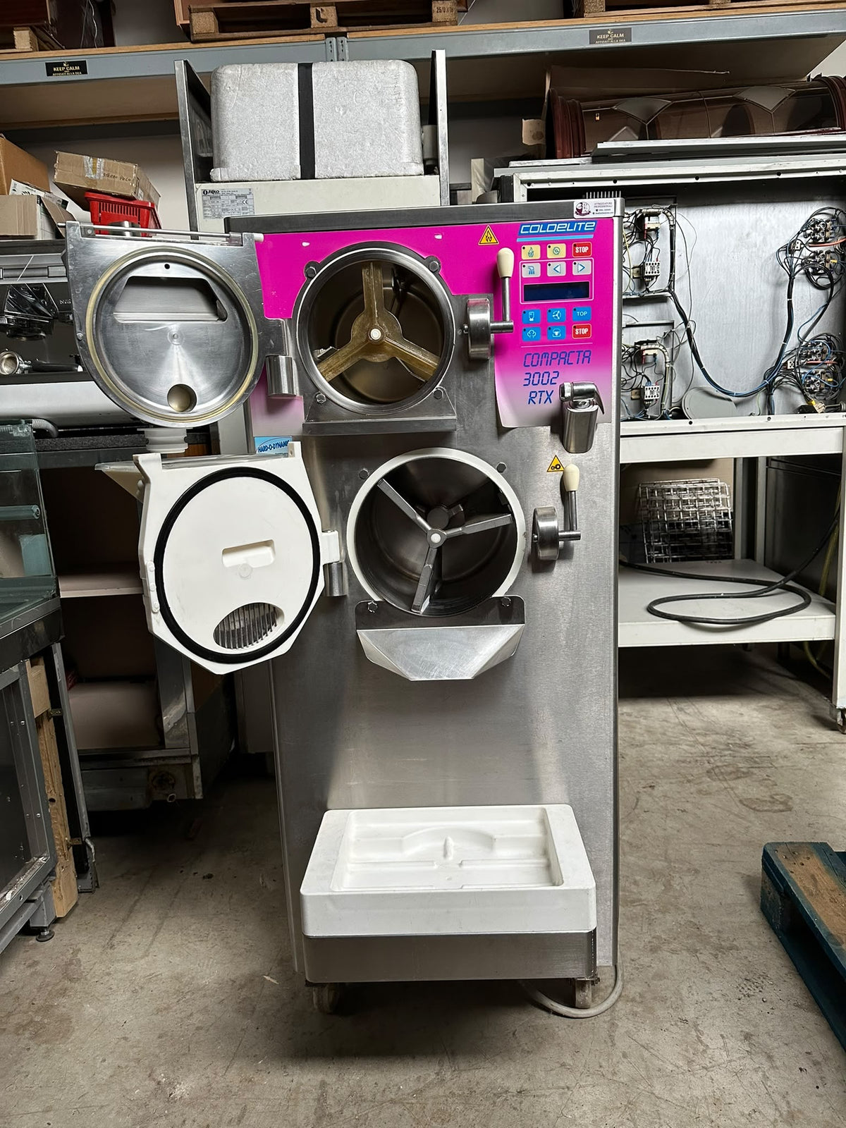 Coldelite Compacta 3002 RTX usata – Trittico per gelateria