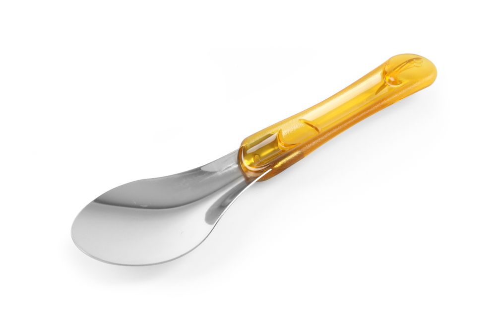 Spatola per gelato con impugnatura Tritan, HENDI, Giallo, (L)260mm
