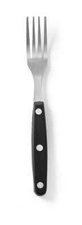 Forchetta per bistecca - 6 pezzi, HENDI, Profi Line, Nero, 6 pezzi, (L)200mm