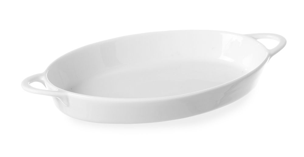 Terrina ovale da forno, HENDI, 0,35L, 262x140x(H)33mm