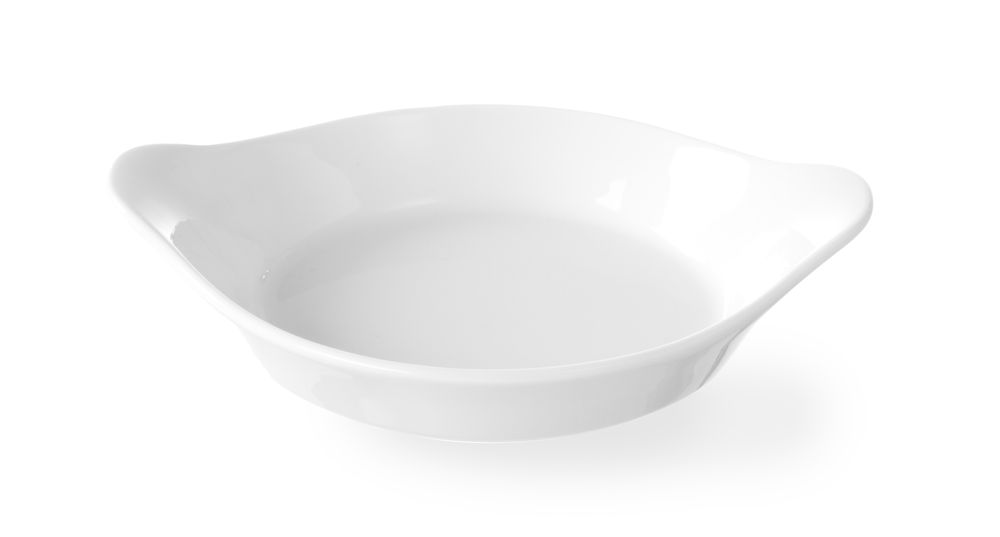 Pirofila rotonda in porcellana, HENDI, 0,15L, 185x152x(H)40mm