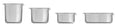 Vasca da gelato, HENDI, Profi Line, 5L, 360x250x(H)80mm