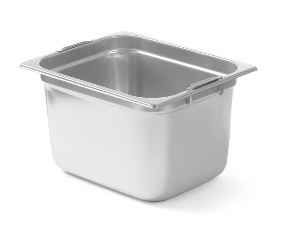 Contenitore GN con maniglie retrattili, HENDI, GN 1/2, 12,5L, (H)200mm