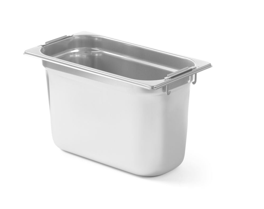 Contenitore GN con maniglie retrattili, HENDI, Profi Line, GN 1/3, 7,8L, (H)200mm