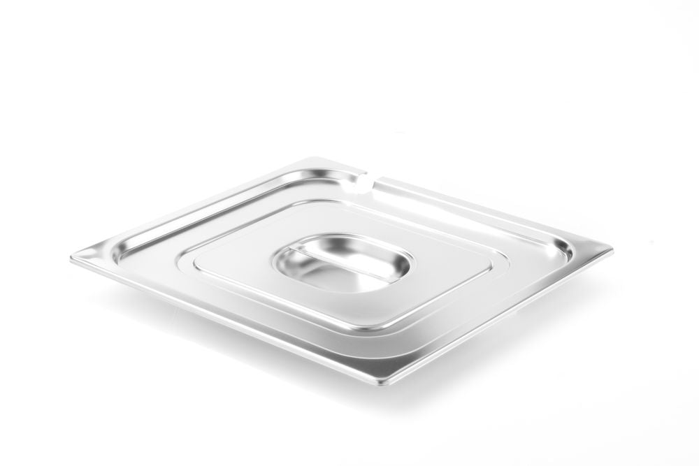 Coperchio per teglie GN con scanso per cucchiaio, HENDI, Profi Line, GN 2/3, 354x325mm