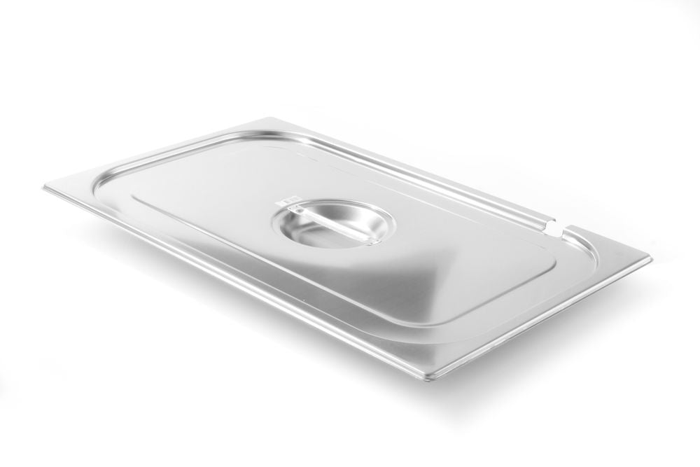 Coperchio Gastronorm con scanso per cucchiaio, HENDI, Kitchen Line, GN 1/1, 530x325mm