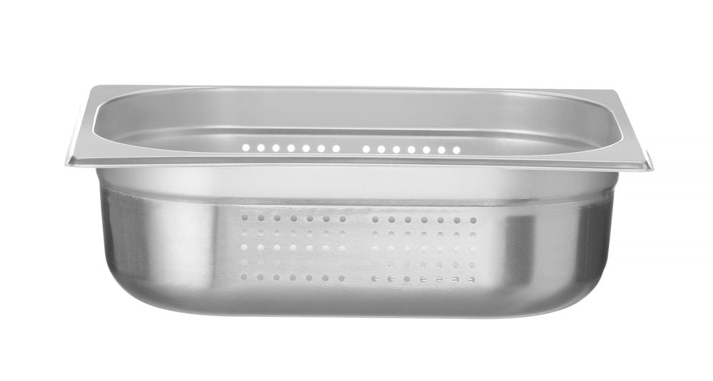 Contenitore GN 1/2 perforato, HENDI, Kitchen Line, GN 1/2, 6,5L, (H)100mm