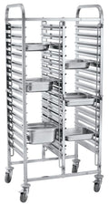 Carrello portateglie doppio - 30 x GN 1/1, HENDI, 798x610x(H)1710mm