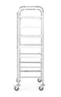 Trolley per cestelli lavastoviglie - 7 x 500 x 500mm, HENDI, 615x560x(H)1710mm