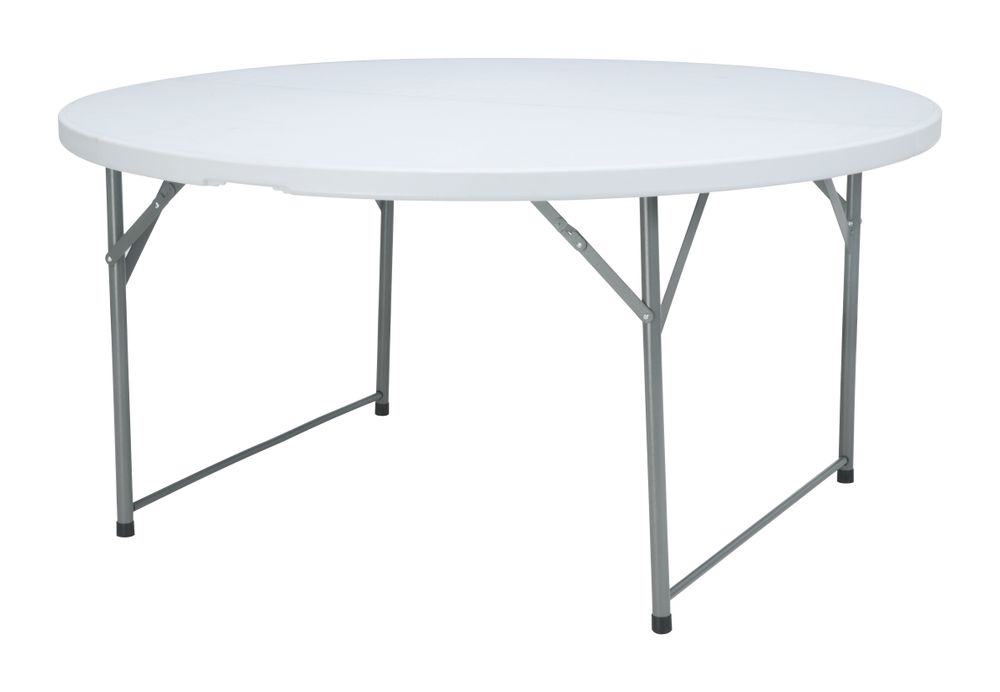 Tavolo da catering, rotondo, AmerBox, Bianco, ⌀1500x(H)740mm, Rotondo