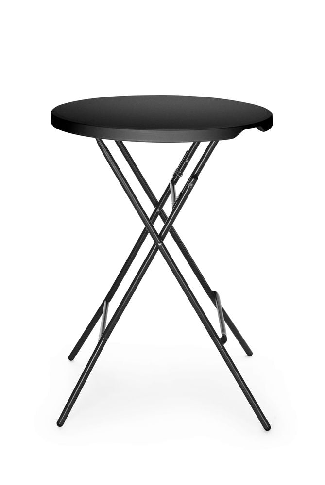 Tavolo Bar, AmerBox, Nero, ⌀800x(H)1100mm, Rotondo