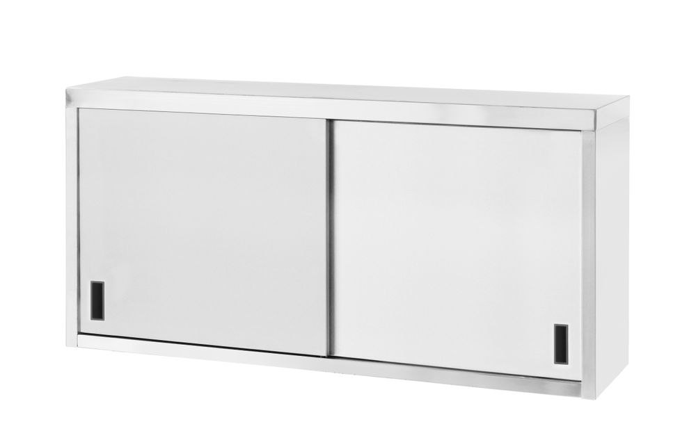Armadio pensile – saldato, con porte scorrevoli, HENDI, Profi Line, 1200x400x(H)600mm