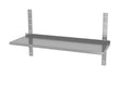 Ripiano a parete regolabile, singolo, con 2 staffe, HENDI, 1200x300x(H)600mm