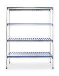 Scaffale di stoccaggio, alluminio, HENDI, 1280x405x(H)1685mm