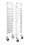 Carrello per vassoi , HENDI, Kitchen Line, Argento, 470x620x(H)1735mm