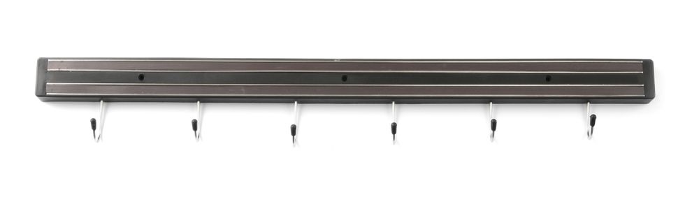 Calamita per coltelli con ganci, HENDI, 6 ganci, (L)620mm