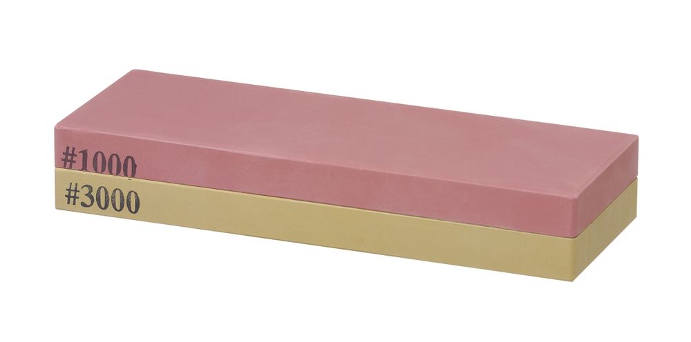 Pietra affilatrice giapponese HENDI di Naniwa, HENDI, Grit: 1000/3000, 185x65x(H)30mm