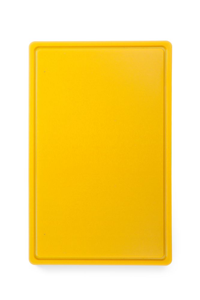 Tagliere HACCP Gastronorm 1/1, HENDI, GN 1/1, Giallo, 530x325mm
