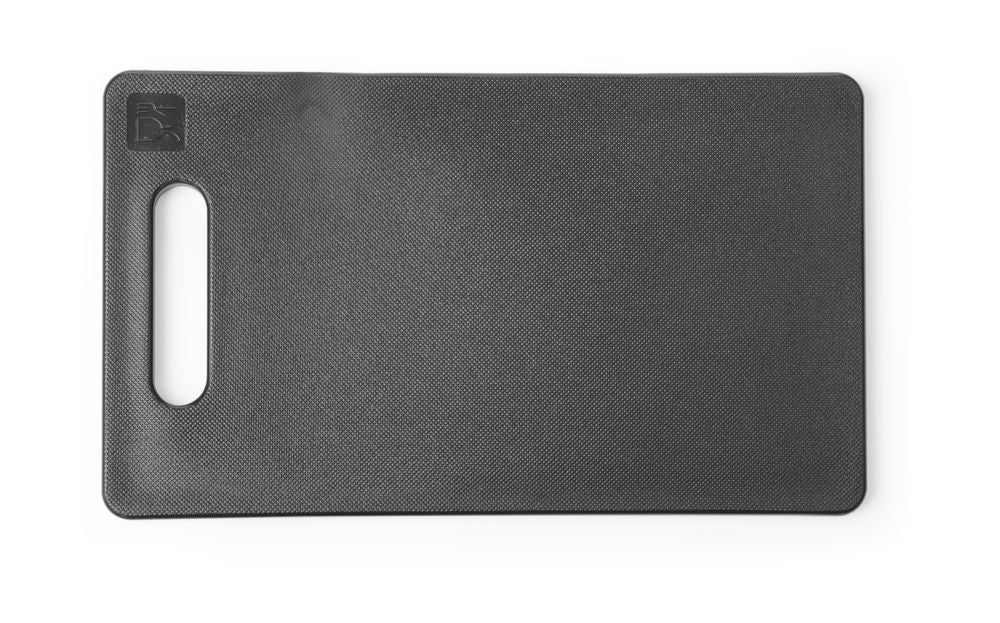 Tagliere con manico, HENDI, Nero, 250x150mm, rettangolare