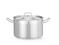 Pentola per stufato media - con coperchio, HENDI, Profi Line, 6,7L, ⌀240x(H)150mm