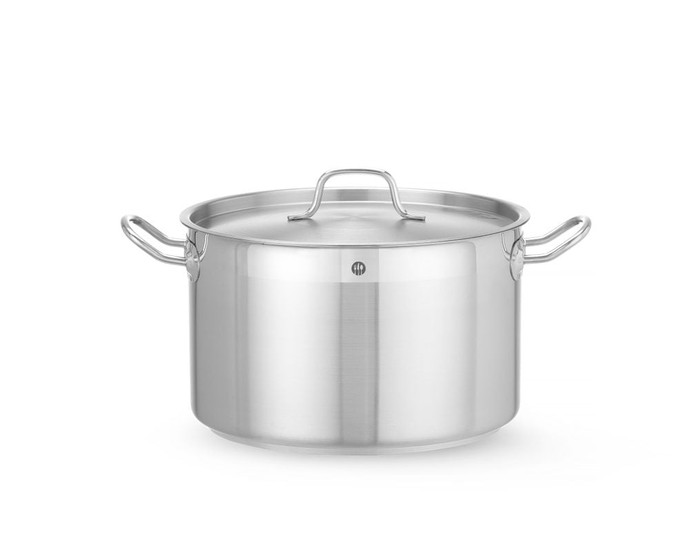 Pentola per stufato media - con coperchio, HENDI, Profi Line, 10,3L, ⌀280x(H)170mm