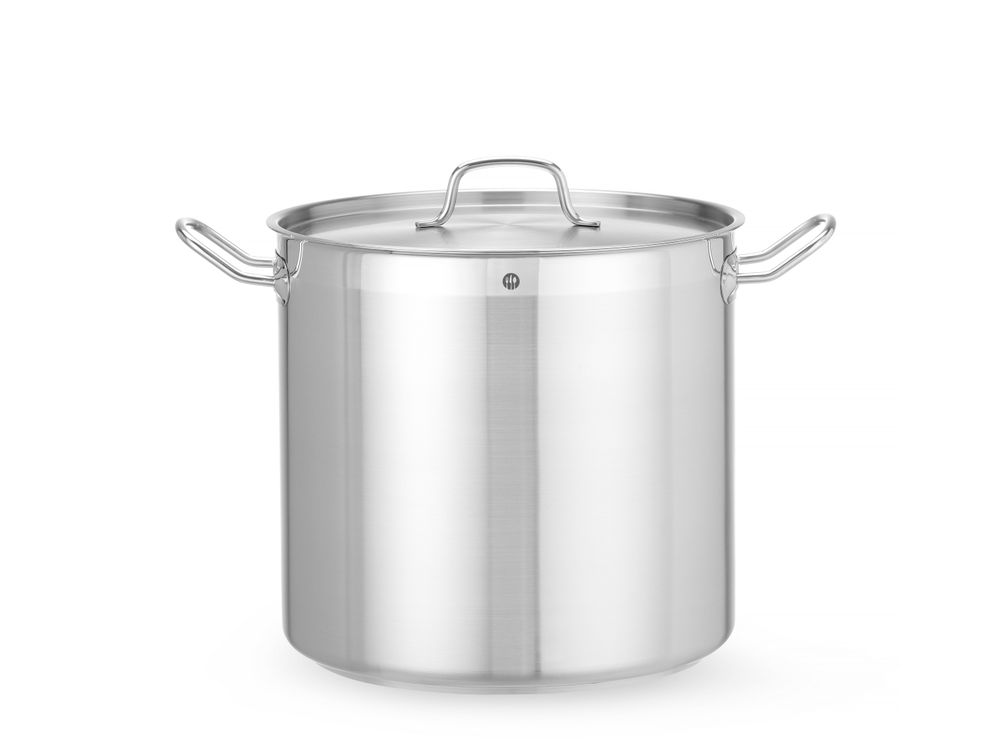 Pentola da stufato alta - con coperchio, HENDI, Profi Line, 24L, ⌀320x(H)300mm