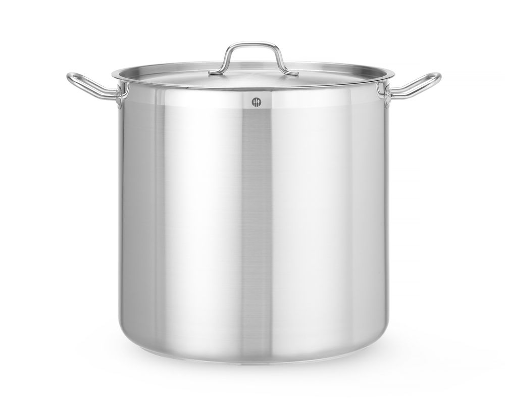 Pentola da stufato alta - con coperchio, HENDI, Profi Line, 50L, ⌀400x(H)400mm